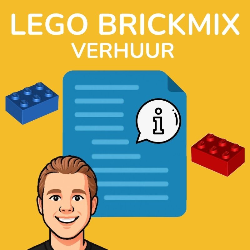 BrickMix LEGO-verhuur bij Bouwsteenwinkel – grote hoeveelheid LEGO voor events