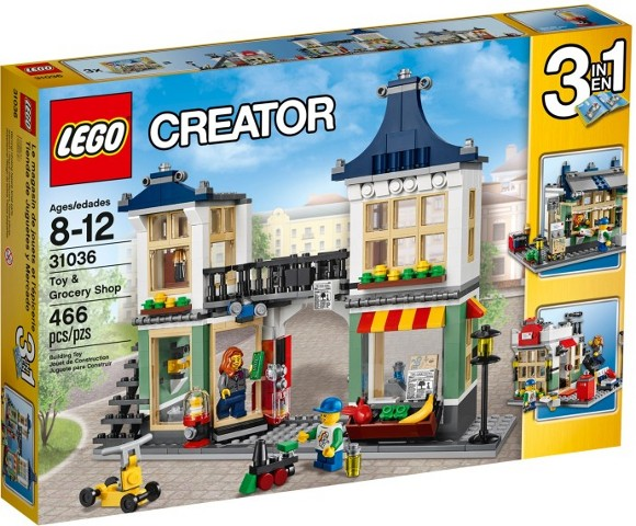 Creator Speelgoedwinkel en Supermarkt - 31036 BEVAT GEEN MINIFIGUREN