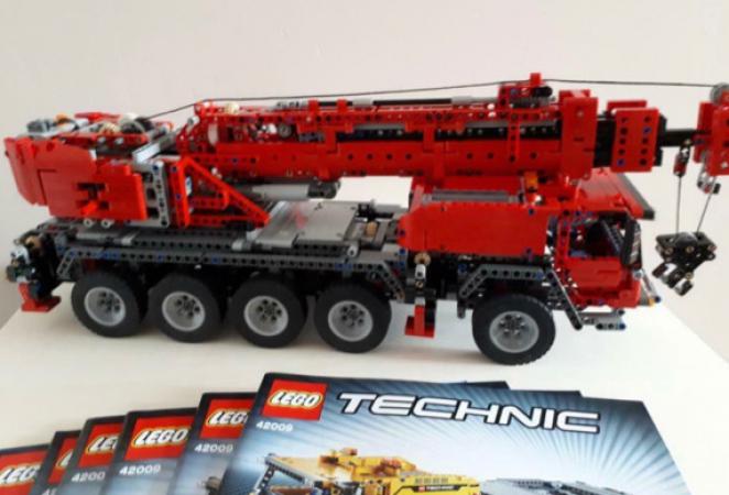 steenkool Vervloekt Geruststellen Bouwsteenwinkel LEGO Verhuur Nederland | LEGO Technic Mobiele Kraan MK II -  42009 - verhuur