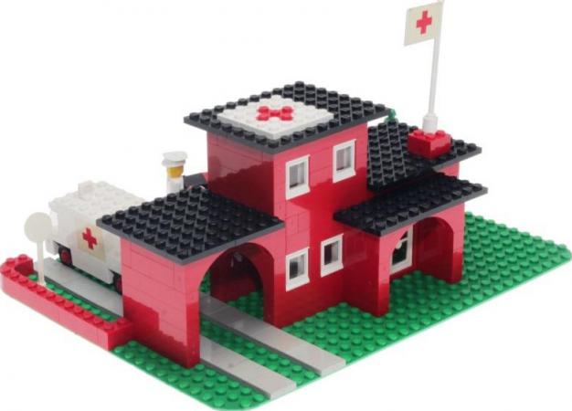 Bouwsteenwinkel Verhuur LEGO Legoland Hospital 363 - verhuur