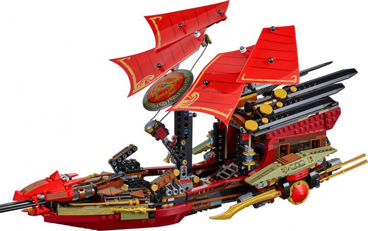 Gevoelig Vervormen Pijler Bouwsteenwinkel LEGO Verhuur Nederland | LEGO NINJAGO Laatste Vlucht van de  Destiny's Bounty - 70738 - Verhuur