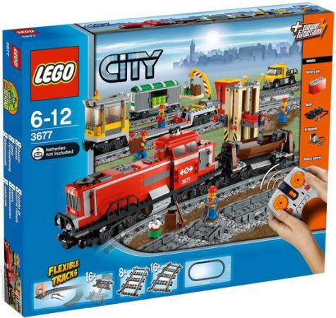 Denk vooruit gebroken Vooruit Bouwsteenwinkel LEGO Verhuur Nederland | LEGO City Goederentrein - 3677