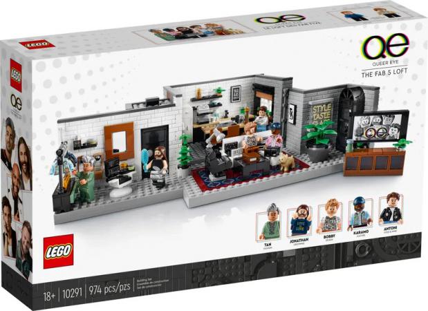 LEGO Icons Queer Eye De Fab 5 loft