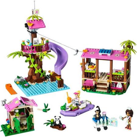 LEGO Friends Jungle Reddingsbasis