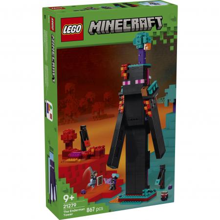 LEGO Minecraft De Enderman toren