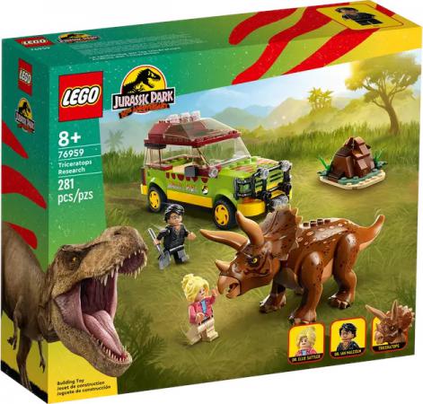 LEGO Jurassic World Triceraptops onderzoek