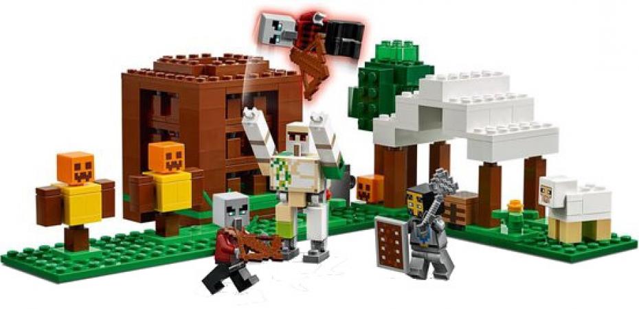 LEGO Minecraft De Pillager Buitenpost