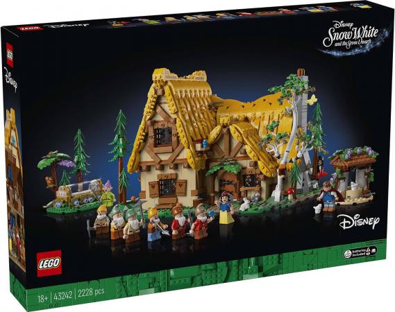 LEGO Nieuw Disney Huisje van Sneeuwwitje en de zeven dwergen