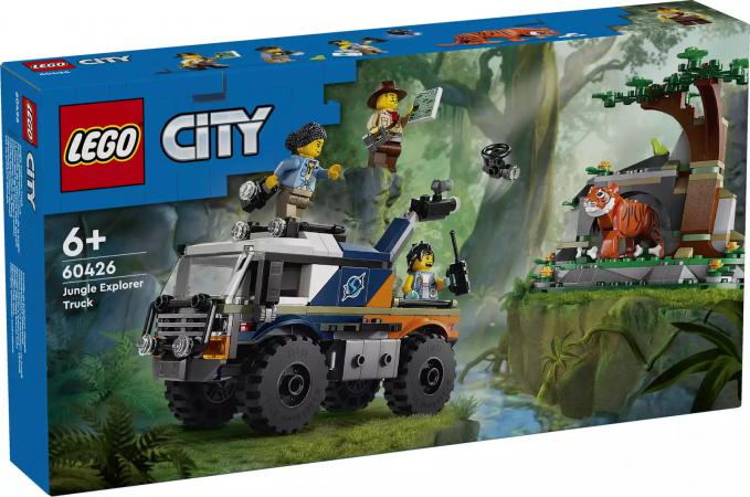 LEGO City Jungleonderzoekers: offroad truck