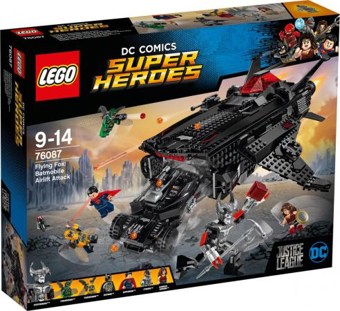 LEGO Super Heroes Justice League Flying Fox Batmobile Luchtbrugaanval