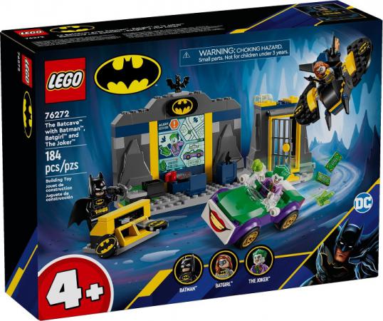 LEGO 04-05 Super Heroes De Batcave met Batman, Batgirl en The Joker
