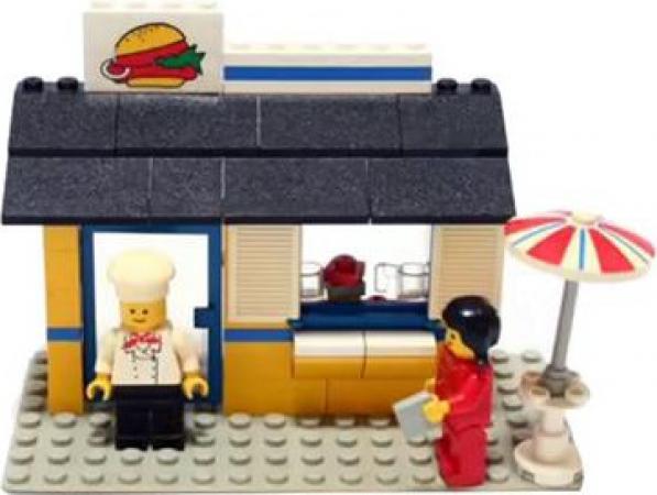 LEGO Town Hamburger Stand