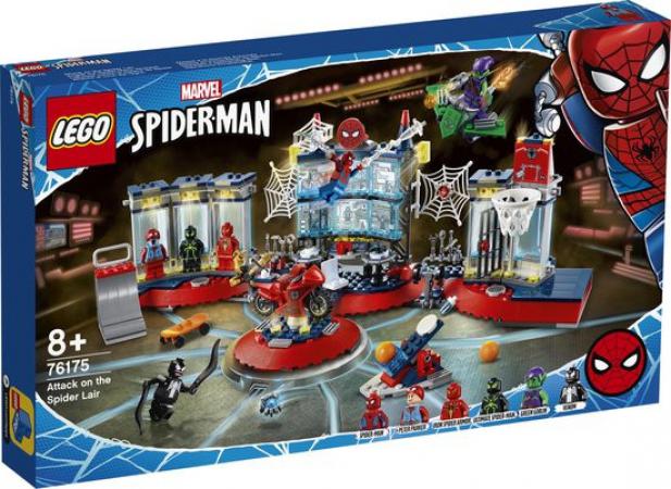 LEGO Super Heroes Spider-Man Aanval op de Spider Schuilplaats