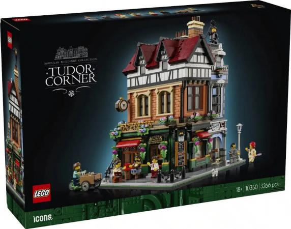 LEGO Icons Hoekpand in tudorstijl