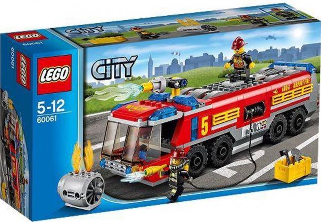 LEGO City Luchthaven Brandweerwagen
