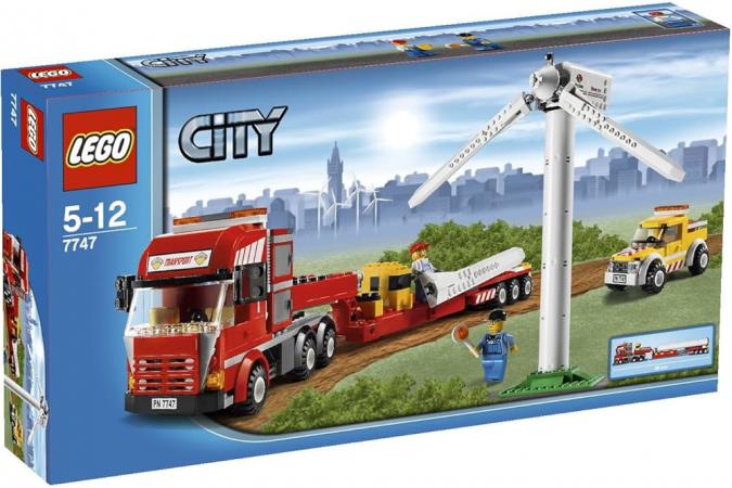 LEGO City Wind Turbine Transport