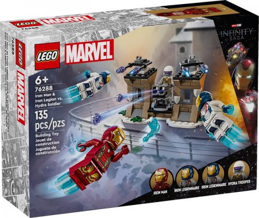 LEGO Super Heroes Iron Man en Iron Legion vs Hydra soldaat