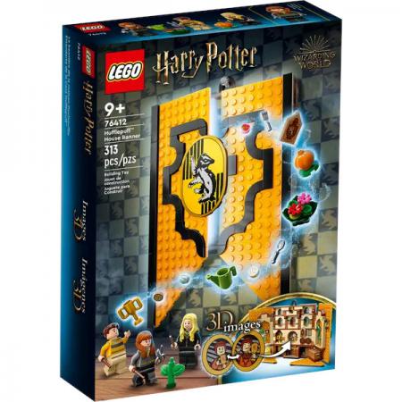 LEGO Nieuw Harry Potter Huffelpuf huisbanner