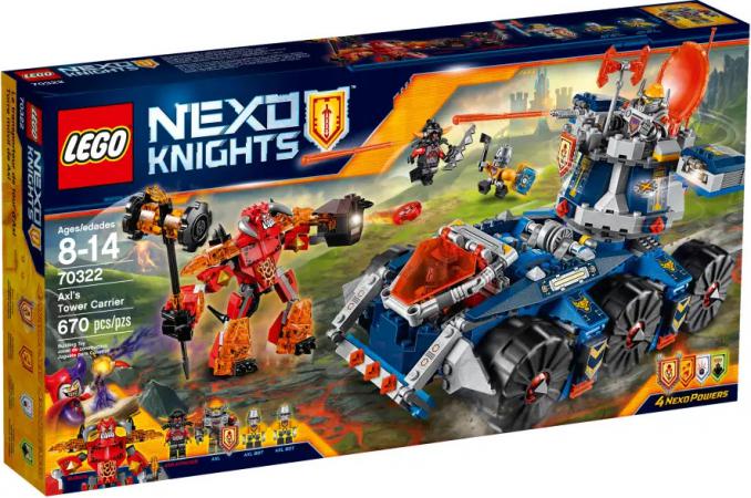 LEGO Overige Nexo Knights Axl's torentransport
