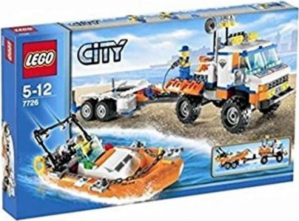 LEGO City Coast Guard Truck with Speed Boat