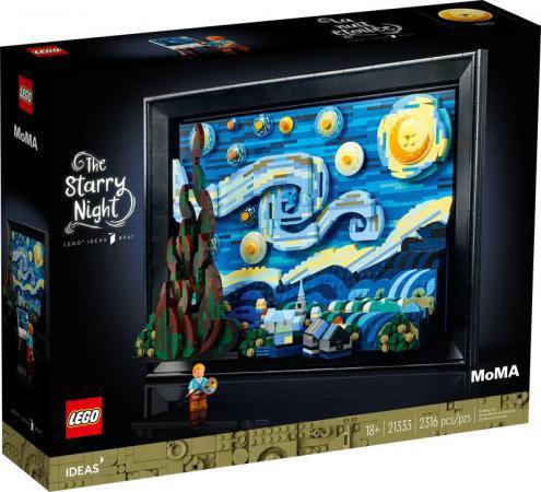 LEGO Ideas Vincent van Gogh - De sterrennacht
