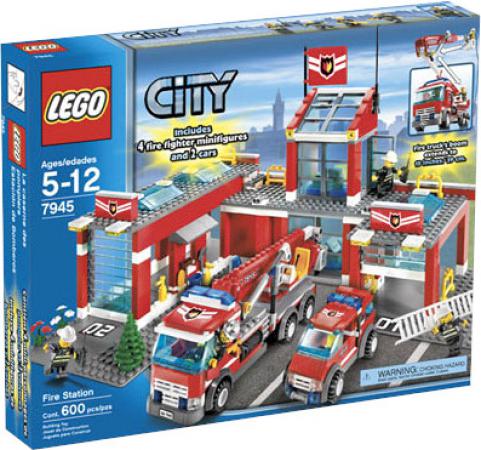 LEGO City Hoofdkwartier Brandweer
