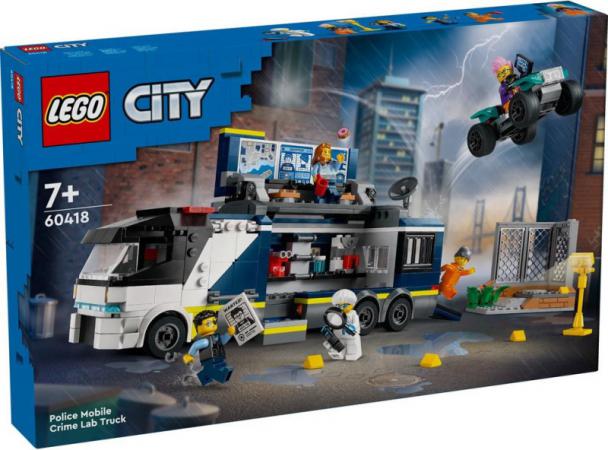 LEGO City Politielaboratorium in truck