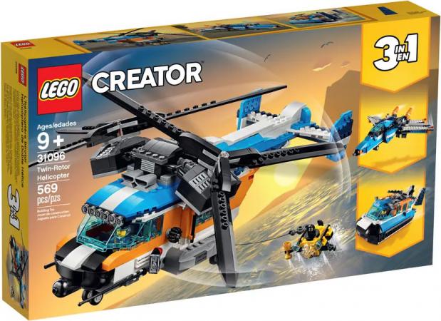 LEGO Creator 3-in-1 Creator 3in1 Dubbel-rotor helikopter