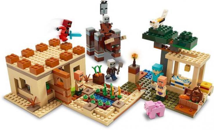 LEGO Minecraft De Illager Overval