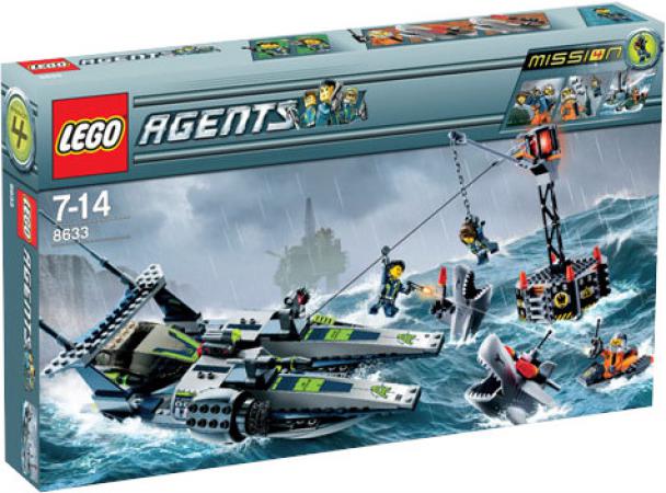 LEGO Overige Agents Mission 4: Speedboat Rescue