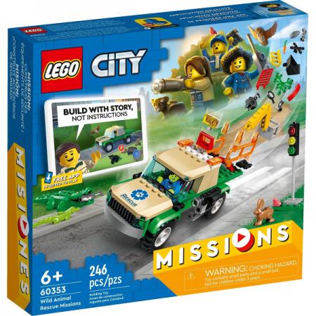 LEGO City Wilde dieren reddingsmissies