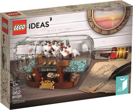LEGO Ideas Schip in een Fles