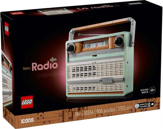 LEGO Nieuw Icons Retro radio