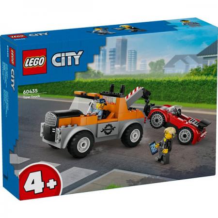 LEGO City Sleepwagen en sportautoreparatie