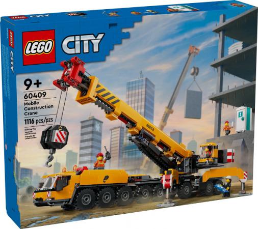 LEGO City Gele mobiele bouwkraan