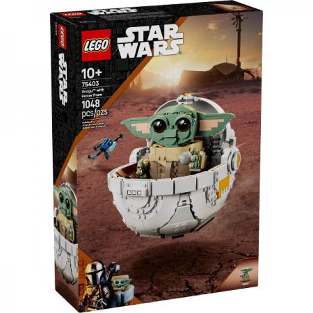 LEGO Star Wars Grogu met zweefkinderwagen