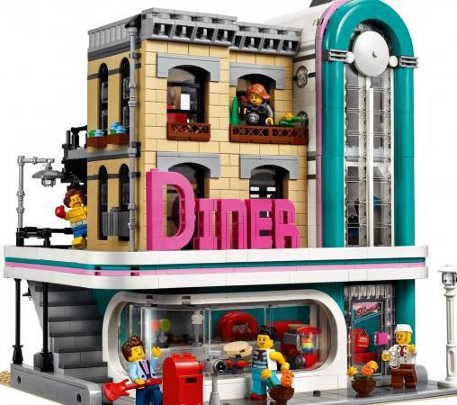 LEGO Icons Diner in de Stad