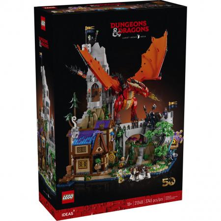 LEGO Ideas Dungeons Dragons het verhaal van de rode draak