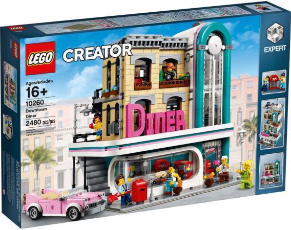 LEGO Icons Diner in de Stad
