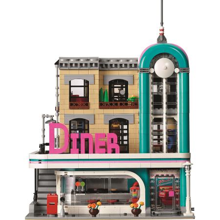 LEGO Icons Diner in de Stad