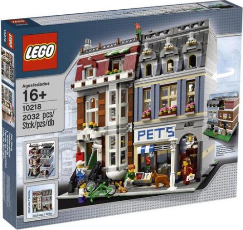 LEGO Icons Dierenwinkel - 10218B BEVAT WEINIG MINIFIGUREN